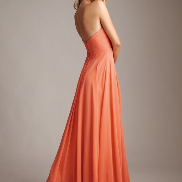 Allure Bridals Salmon Style 1221 - Picture 4 of 4